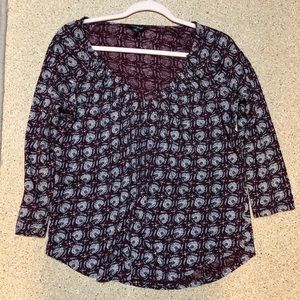Lucky Brand Flowy Floral Top ⭐️
